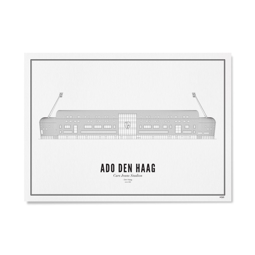 Wijck stadion print Cars Jeans Stadion A3 30 x 40